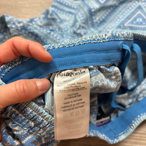 Patagonia Baggies 4" Aztec Geometric Pattern Shorts Women's XS - Picture 7 of 9